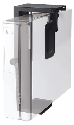 Produktbild von Neomounts CPU-D075BLACK CPU-Halter - max 10 kg - universal, Tischmontierte CPU-Halterung, 10 kg, Schwarz, Stahl, Taiwan, 100 mm