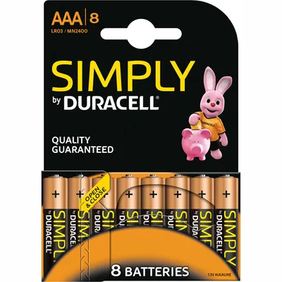 Immagine prodotto di Duracell 002463 batteria per uso domestico Batteria monouso Mini Stilo AAA Alcalino