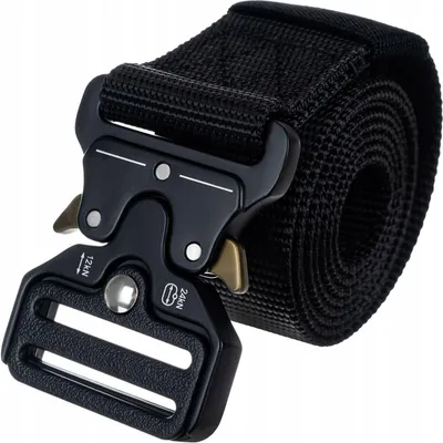 Image de Trizand 18996 Ceinture tactique 125 cm noir