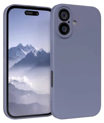 Obrázok produktu pre EAZY CASE - TPU puzdro pre Apple iPhone 16, TPU puzdro odolné proti nárazom, mäkký kryt s ochranou fotoaparátu, silikónové puzdro v modrej farbe