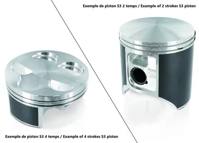 Produktbild von S3 Gusskolben Ø 75,97 mm Standardkompression Ossa TR280I