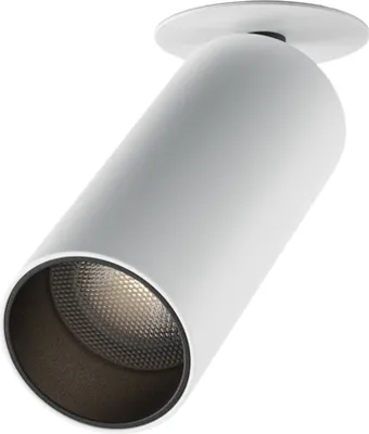 Zdjęcie produktu dla Oprawa wpuszczana okrągła biała tuba ruchoma neutralna barwa LED 12W Focus Led Maytoni