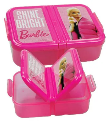 Produktbild von Barbie Shine Bright Lunchbox mit mehreren Fächern, Brotdose