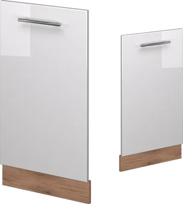 Obrázek produktu pro Čelní panel myčky Vicco Fame-Line Bílá vysoký lesk 45 cm bez pracovní desky, Model 54299