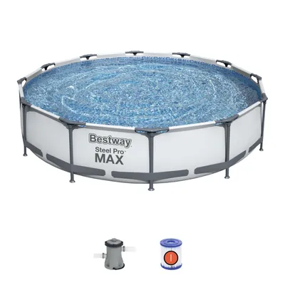 Produktbild von Metallrahmenpool rund 56416