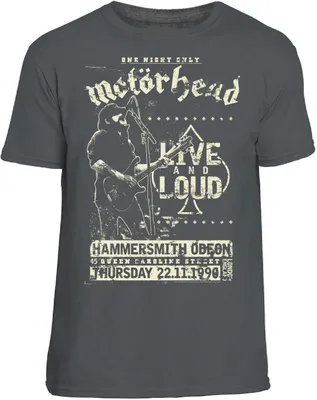 Zdjęcie produktu dla Koszulka Motörhead Live and Loud