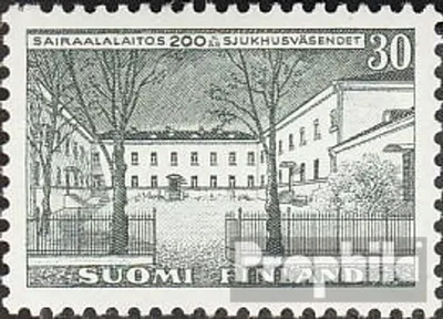Produktbild von Briefmarken Finnland 1956 Mi 472 (kompl.Ausg.) postfrisch Finnisches Krankenhauswesen