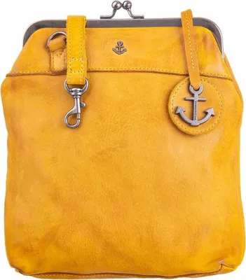 Produktbild von Harbour 2nd Bonnie Handtasche mit Bügelverschluss mustard