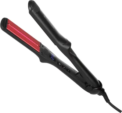 Produktbild von Glätteisen Keratin Pro Infrarot mit Turmalin-Keramikplatten und digitaler Temperaturkontrolle
