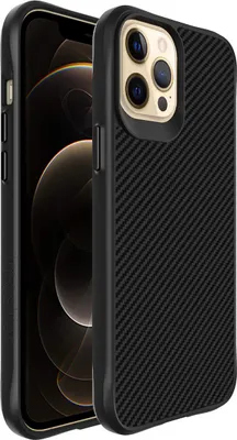 Produktbild von imoshion Rugged Hybrid Carbon Case iPhone 12 Pro Max - Schwarz