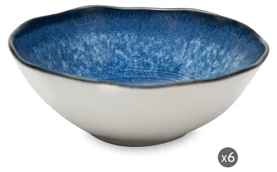 Zdjęcie produktu dla Excelsa Zestaw 6 misek Poseidone Ceramic 16X6 Cm Kolorowe