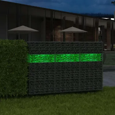 Produktbild von Grüne Gabionensteine aus Glas, 60–120 mm, 25 kg für Gartenwege und den Außenbereich