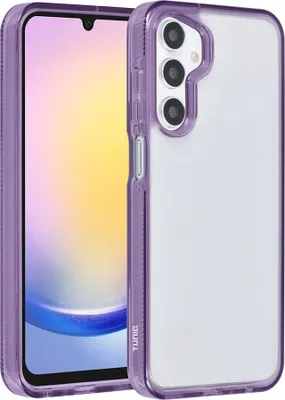 Immagine prodotto di Custodia posteriore TUNIQ per Galaxy A25 - Silicone - Viola