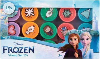 Produktbild von Canenco Frozen Stempelset, 15-tlg.
