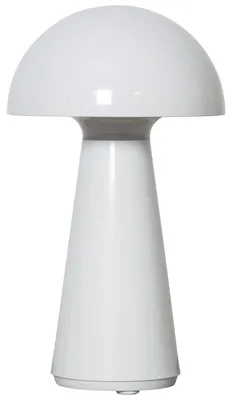 Productafbeelding van USB LED-tafellamp voor binnen- en buitengebruik, model "Mushroom", wit, 3W, 830 (warm wit), inclusief batterij en oplaadkabel, dimbaar