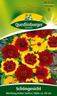 Produktbild von Schöngesicht Mischung hoher Sorten | Blumensamenmischung von Quedlinburger