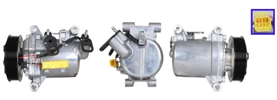 Produktbild von DRI 700511167 Klimaanlage Klimakompressor PAG 100 YF R134a R1234yf für CITROËN C-Elysée Limousine passend für PEUGEOT 301