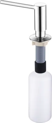Produktbild von PYRAMIS 028101801 Einbau-Seifenspender CHROM mit 250 ml Füllvolumen / Seifenspender / Dispenser