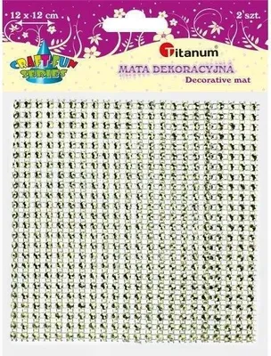 Immagine prodotto di Tappetino in cristallo oro 2 pezzi