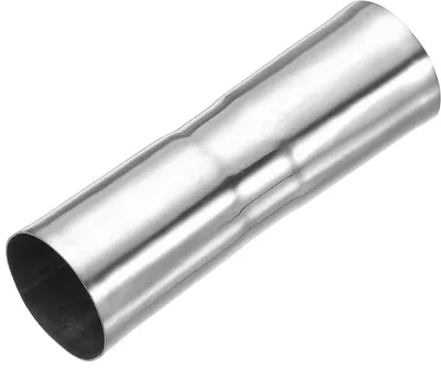 Productafbeelding van Rechte Pijpkoppeling - Pijpverbinders Adapter - Waterleidingen Aansluiten - Corrosiebestendig RVS - 38 mm Binnendiameter - Zilverkleurig