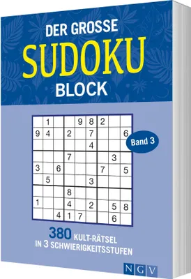 Produktbild von Der große Sudokublock Band 3