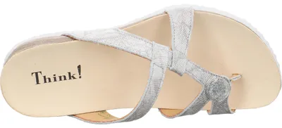 Produktbild von Think! Modell JULIA Damenschuh, Farbe Silber, Schuhgröße EU 38