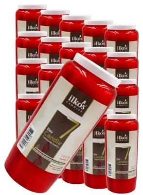 Produktbild von 20 x 7 Tage Öllicht rot