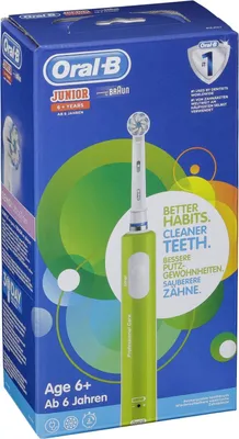 Produktbild von Oral-B Junior 4210201202318 Elektrische Zahnbürste Kinder Rotierende Zahnbürste