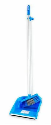 Produktbild von 1x Kehrschaufel und Besen mit langem Griff 100 cm