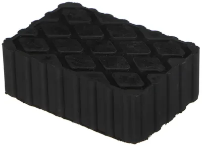 Zdjęcie produktu dla SIXTOL – gumowa podkładka pod podnośnik JACK PAD 17, 12×8×4 cm, SX3306