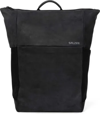 Produktbild von Salzen Rucksack Vertiplorer Leather Charcoal Black