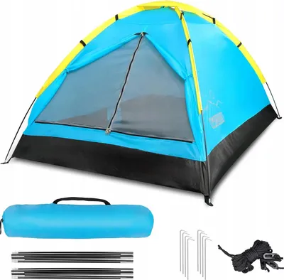 Produktbild von Touristenzelt Für 2 Personen  Alpenair Iglo Camping  Wasserdicht  Moskattenteller