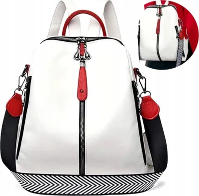 Image de Sac à dos rétro vintage pour femmes - Lanières réglables - Confort et style - Imperméable - Compartiment intérieur spacieux - Polyvalent