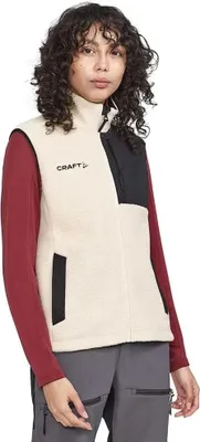 Produktbild von Craft Adv Explore Pile Weste Beige S Damen Beige S