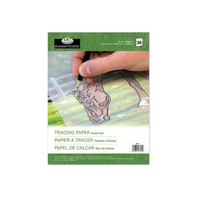 Produktbild von Royal & Langnickel Transparentpapierblock, A4, 90 g/m², 30 Blatt