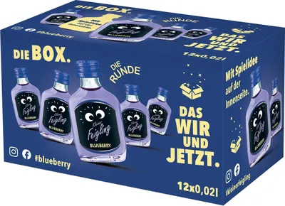 Produktbild von Kleiner Feigling Blueberry 12 x 0,02L