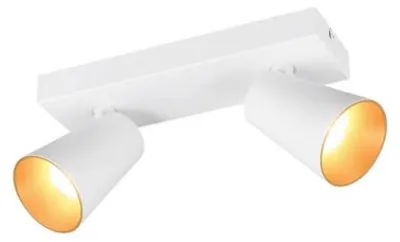 Immagine prodotto di Lampada da soffitto a due luci, colore bianco