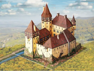 Image de Planche de Schreiber Modélisme carton Château de Bärenfels