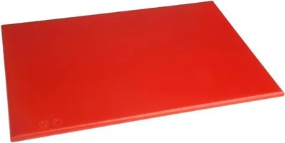 Obrázek produktu pro Prkénko na krájení Hygiplas Standard s vysokou hustotou, červené, 12 (V) x 450 (Š) x 300 (H) mm