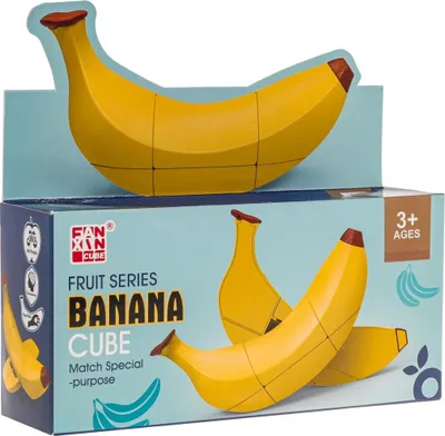 Immagine prodotto di cubo puzzle BANANA per bambini Gioco puzzle per bambini