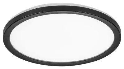 Produktbild von Rabalux 7774 Außendeckenleuchte Inverness, 15W, 1300lm, schwarz-weiß, rund, dimmbar, ø280mm