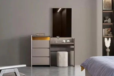 Immagine prodotto di Tavolo da toeletta Tavolo da toeletta Tavolo per cosmetici Tavolo di bellezza Tavolo da trucco vanity