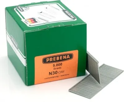 Produktbild von Stauchkopfnägel 30mm rostfrei Nägel Prebena N Paslode F16 Makita DBN600Z Haubold SKN16 BR-04 5,0M P