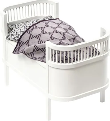 Produktbild von Smallstuff Rosaline Holz-Puppenbett White