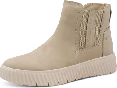 Zdjęcie produktu dla Tamaris Comfort ankle boot - Beżowa skóra Rozmiar: 37 Szerokość: Normalna