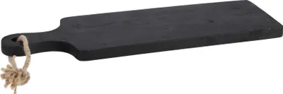 Produktbild von Koopman Holzschneidebrett, 50x25x2 cm, schwarz