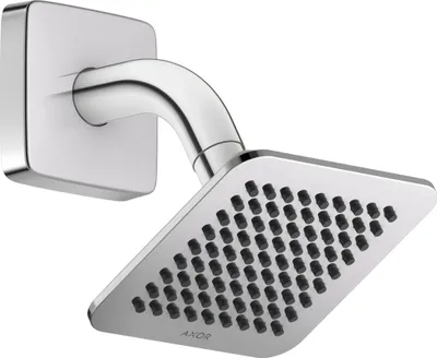 Produktbild von AXOR Citterio C Kopfbrause 120/120 1jet EcoSmart mit Brausearm, Chrom
