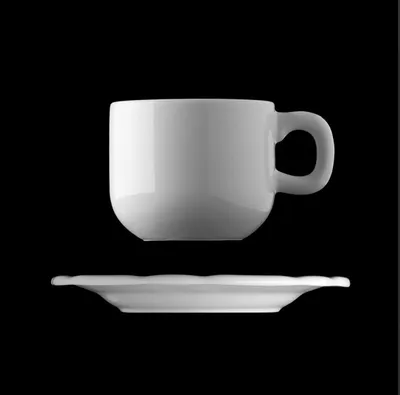 Produktbild von Tasse mit Untertasse 310 ml, Tschechisches Porzellan, Benedikt, G. Benedikt