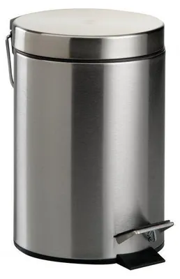 Produktbild von Axentia Treteimer 3L,sort. Edelstahl Vorgänger 39018