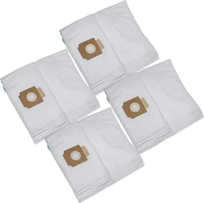 Produktbild von vhbw 20x Staubbeutel kompatibel mit Kärcher T 10/1, T 10/1 Adv, T 12/1, T10/1 Professional, T101eco!efficiency Staubsauger - 36,5cm x 23,3cm Weiß